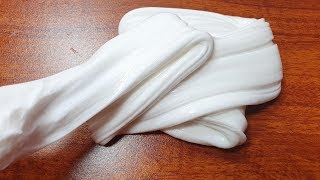 White Glue Satl Slime No Borax, DIY Salt Slime screenshot 4