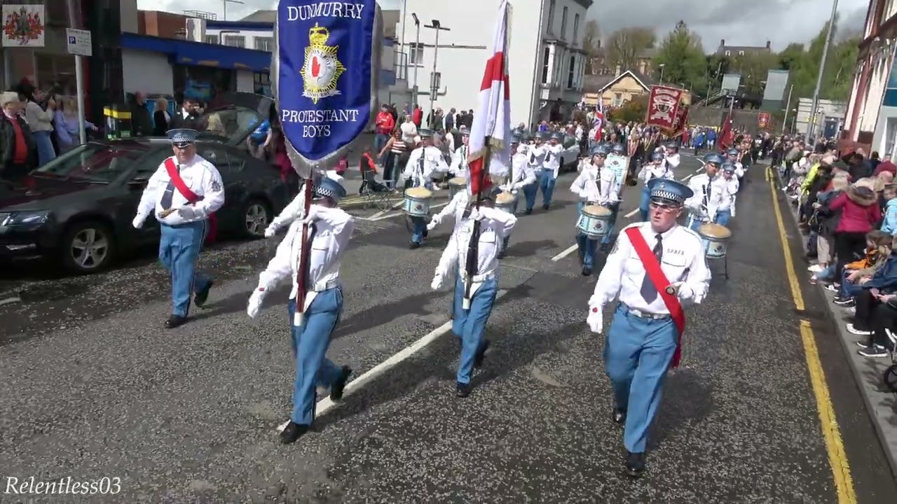 Dunmurry Protestant Boys @ ABOD Easter Monday Parade ~ Lisburn ~ 21/04/2025 (4K)