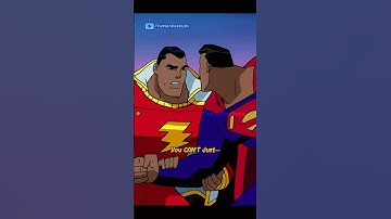 Superman VS Shazam! | #youtubeshorts #shorts #superman #shazam #justiceleague #batman #dccomics