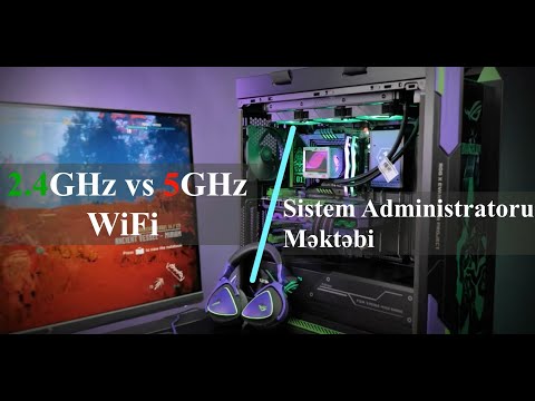 Video: 5 GHz hansı kanallardan istifadə edir?