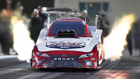 How fast can a drag race car go?