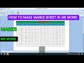 How to make Marks sheet in Ms Excel ||Ms Excel ma  Marks sheet banani ka tariqa ||