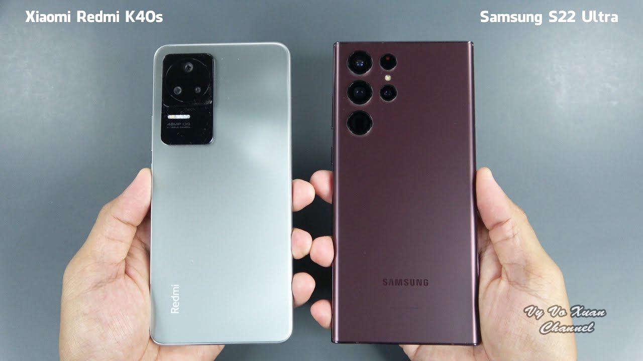 Xiaomi Redmi K40s vs Samsung Galaxy S22 Ultra | SpeedTest