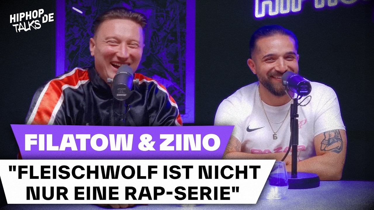 Wie FLEISCHWOLF entstand: ZINO & FILATOW über Humor, Identität & Deutschrap | HIPHOP.DE TALKS #51