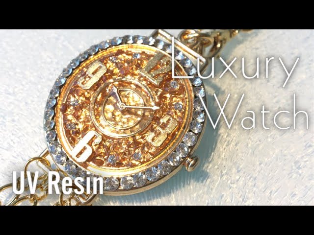 UV レジン】💎Luxury Watchのつくりかた✨Resin How to Luxury watch
