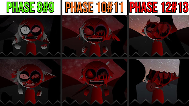 Phases 8-13 Definitive Version in Incredibox Sprunki