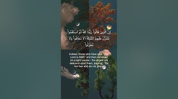وَأَبۡشِرُواْ بِٱلۡجَنَّةِ ٱلَّتِي كُنتُمۡ تُوعَدُونَ[ سورة فصلت- 30- Fussilat-إسلام صبحي]