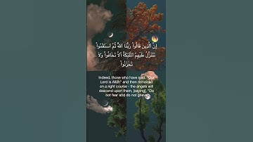 وَأَبۡشِرُواْ بِٱلۡجَنَّةِ ٱلَّتِي كُنتُمۡ تُوعَدُونَ[ سورة فصلت- 30- Fussilat-إسلام صبحي]