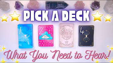 WHAT YOU NEED TO HEAR RIGHT NOW 🌙💭✨ TIMELESS Pick a Card Tarot Reading 🪐🌼