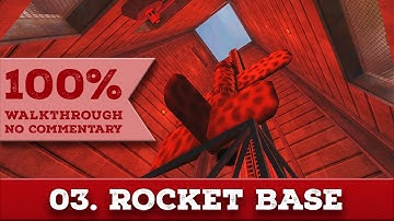 Return to Castle Wolfenstein 100% Walkthrough (Death Incarnate,No Damage,All Secrets) 03 ROCKET BASE