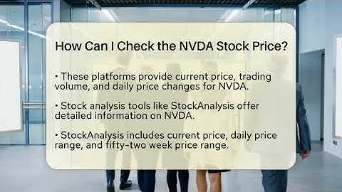 How Can I Check the NVDA Stock Price? | Stock and Options Playbook