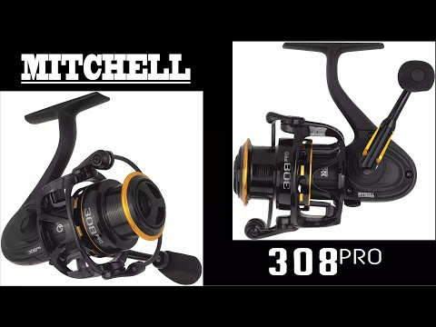 Mitchell 308 Pro Spinning Reel Quick Look and Size Comparison. 