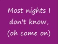 Some Nights - Fun Lyrics