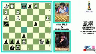 Jorge Baules vs Hikaru Nakamura | Batumi Chess Olympiad 2018