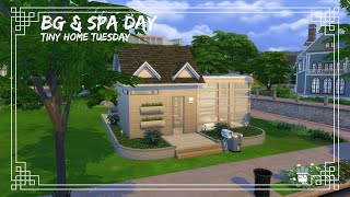 Tiny Home Extravaganza Week | BG + Spa Day | The Sims 4 screenshot 5