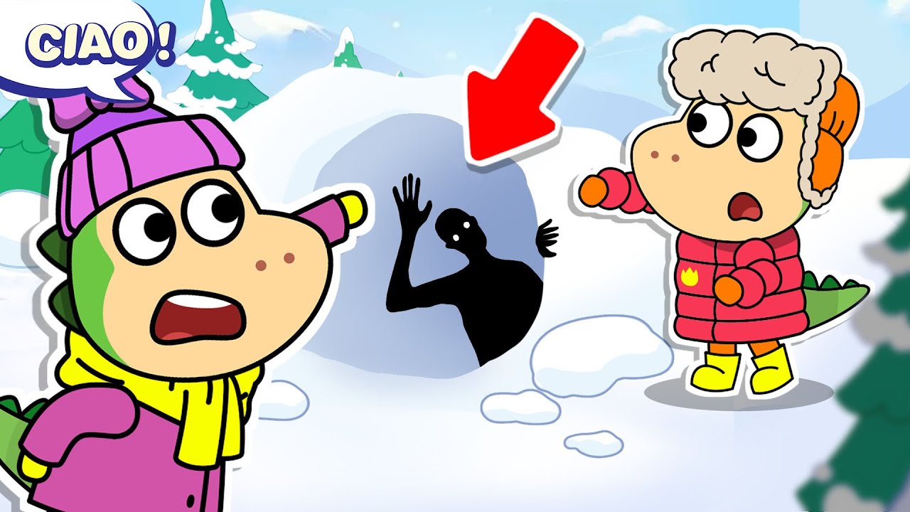 🥶Oh, no! Una Palla di Neve! 🏔️ La Giornata Perfetta sulla Neve di Spike e Sparkle ⛷️