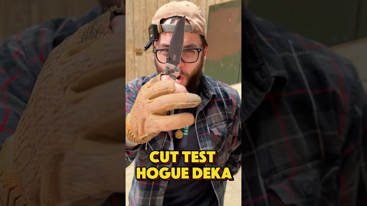 Hogue Deka Cut test 