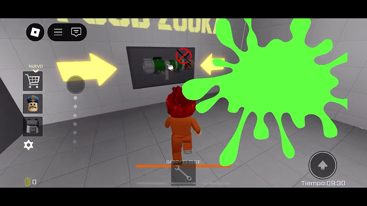 Escapa de la prisión de barry en roblox❤️!nicolegames