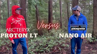 Arcteryx Proton LT Vs. Patagonia Nano Air : Active Midlayer Jacket Battle