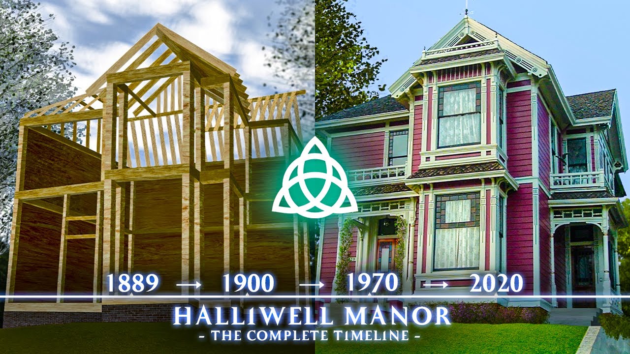 Halliwell Manor Complete Timeline (CHARMED LOOP VIDEO)