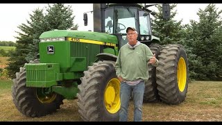 Machinery Pete TV Show  Special 1990 John Deere 4755 with Family Story Sells on MN Auction
