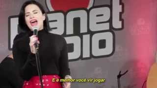 Video thumbnail of "Demi Lovato - Confident (Acoustic Live) (Legendado)"