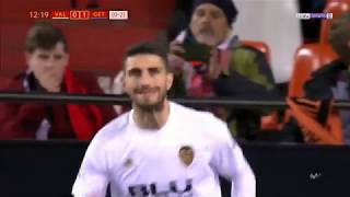 Valencia CF vs Getafe CF 2018 2019 Copa del Rey (3-1)