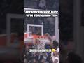Momentum: Anthony Edwards Dunk From This Angle Looks Impossible #anthonyedwards #slamdunk #nbafans
