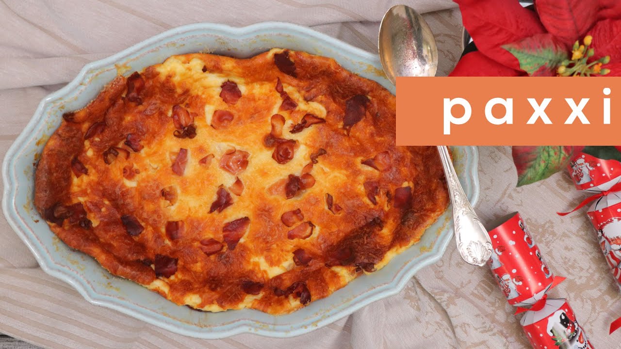 Σουφλέ με τυριά και καπνιστό ζαμπόν | Φαγητό | Paxxi (E295)