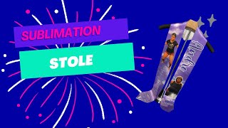 DIY Sublimation Stole | Step-by-Step Beginner Tutorial
