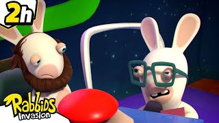 It's Time for The Rabbids' Quiz!| RABBIDS INVASION | 2H New compilation | Cartoon for Kids