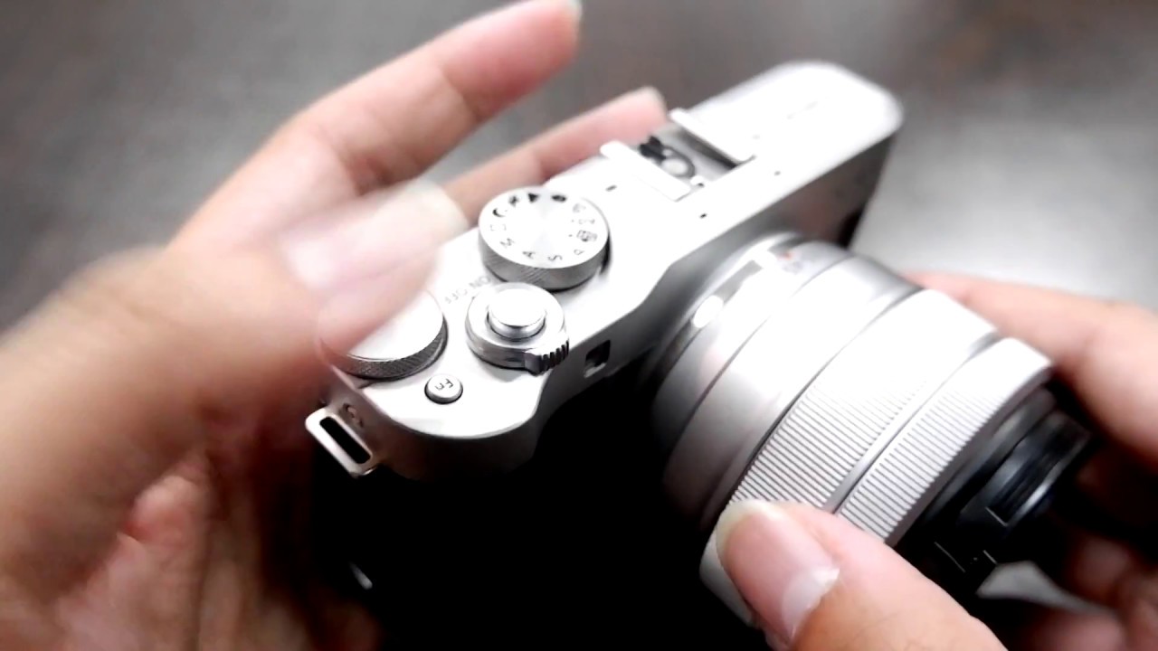 สอนการใช้งานกล้อง Fuji X-A5 EP.2 : วิธีถอด-ใส่เลนส์ที่ถูกต้อง