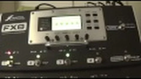 Fractal Audio Systems FX8-Using The Effects During Playing Mode