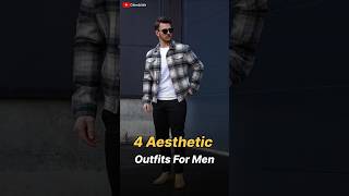 4 Aesthetic outfit for boy&#39;s। boy&#39;s fashion। #glowblish #shorts #ytshorts #mensfashion #outfit #yt