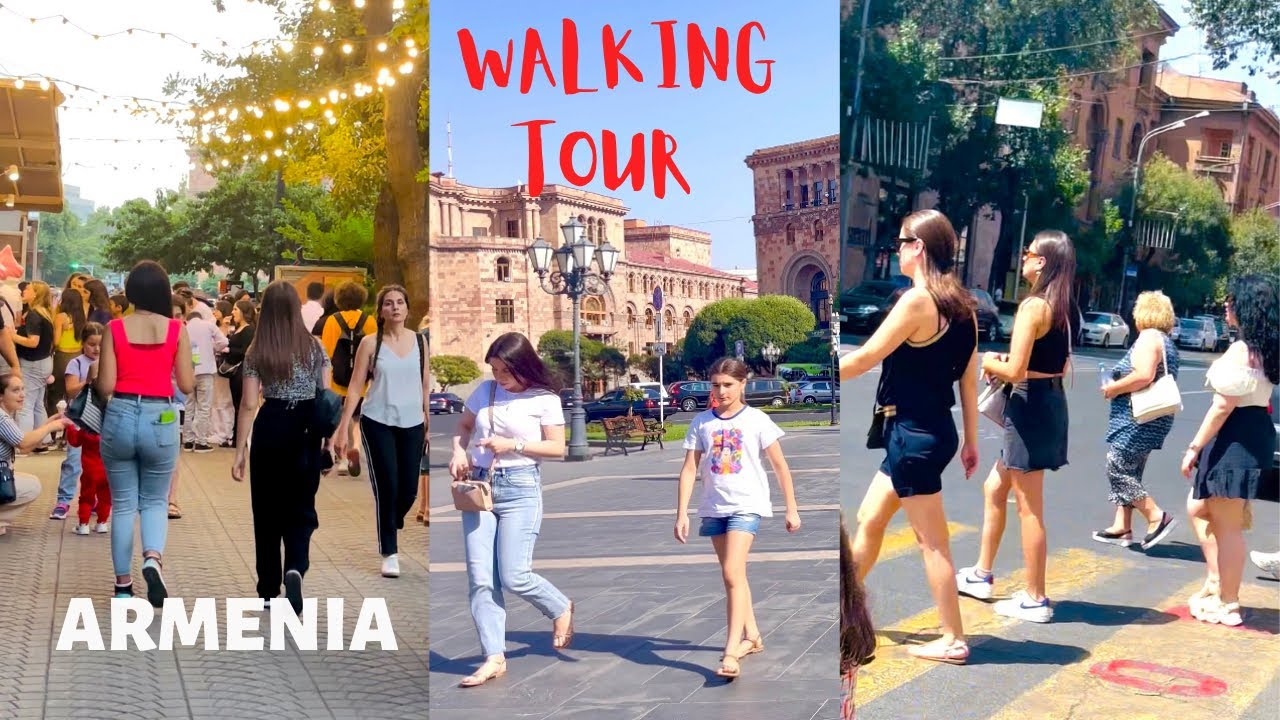 Yerevan, Armenia 🇦🇲 Walking Tour 2022 - 4K - HDR 