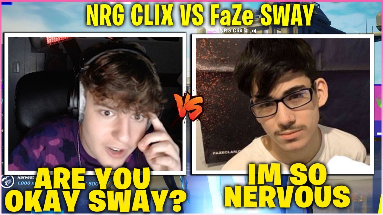 CLIX EMBARASSED FaZe SWAY After He Did This 3v3 Zone Wars Wagers With Liquid Stretch & Bucke!