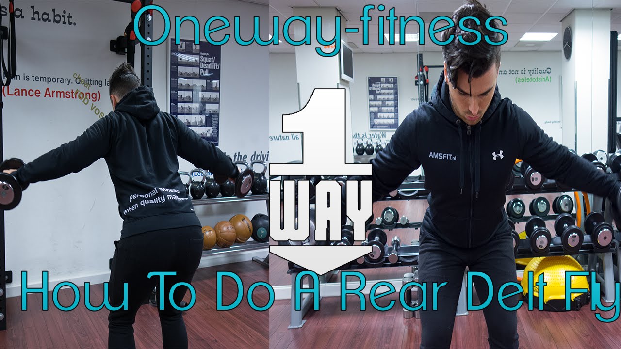 How to do a Rear Delt Fly (Seated & Standing) - YouTube