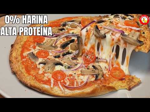 Receta Pizza Keto Queso Cottage