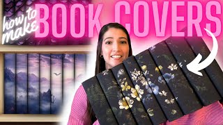 How To Make Book Covers - Custom Dust Jackets Tutorial