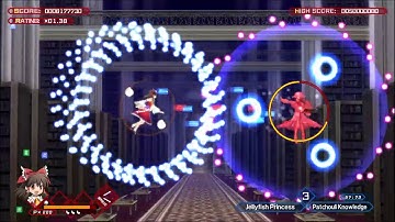 Touhou: Azure Reflections - ps4 pro gameplay.