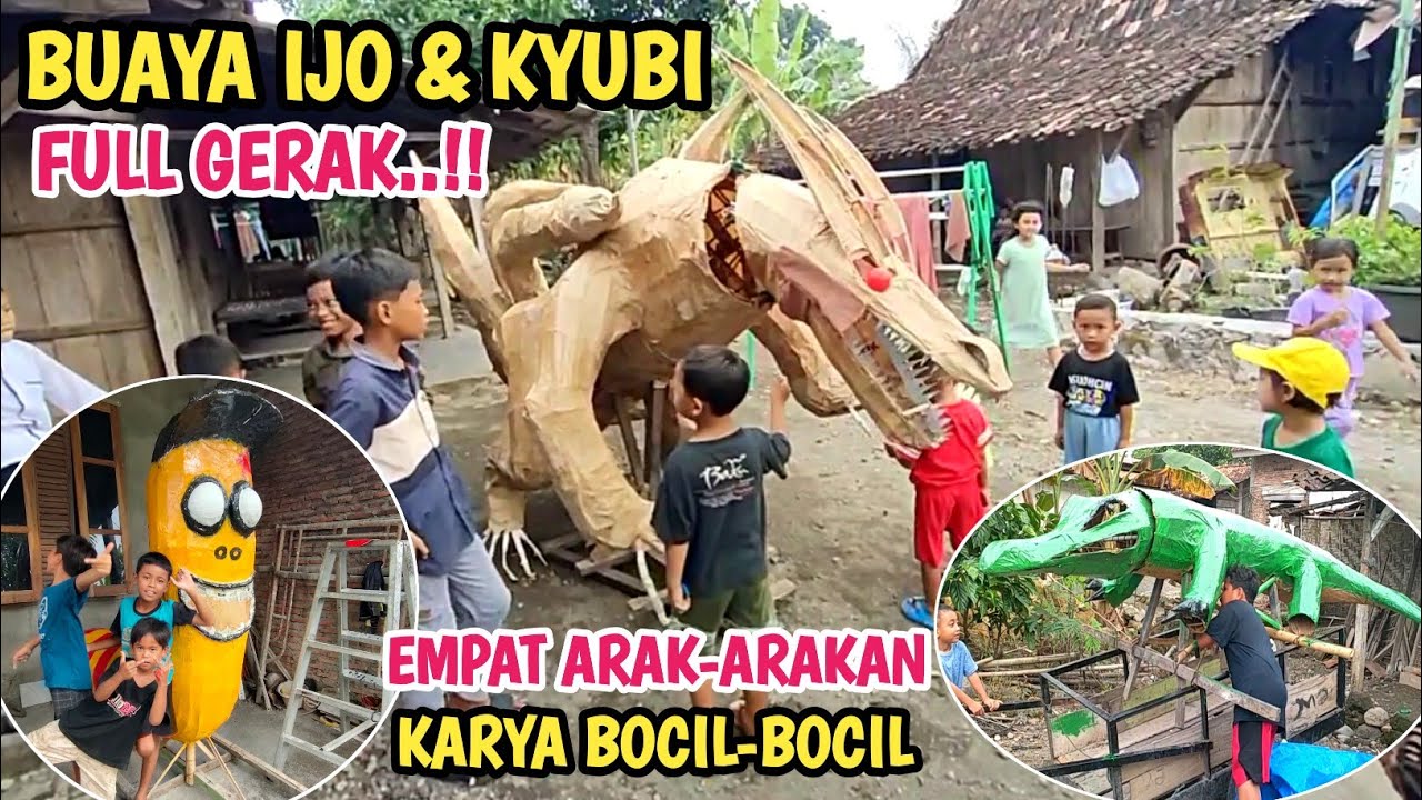 SUDAH JADI‼️Inilah 4 Arak-arakan Siap Memeriahkan Takbir Keliling IDUL ADHA 2025 - Cogeh