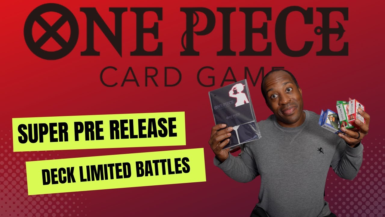 One Piece Card Game! Super Pre Release, Deck Limited Battle (My Story)