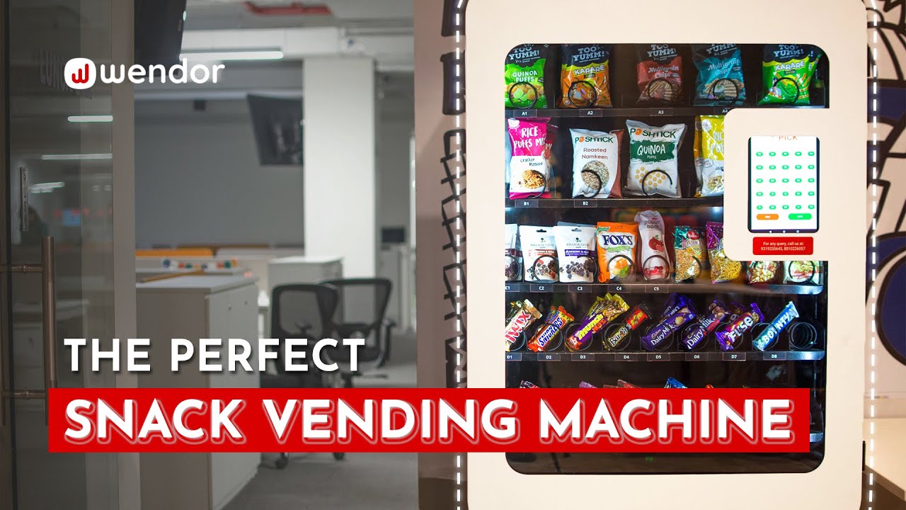 Food Vending Machine in India | TATA Power NDPL | Snack ...