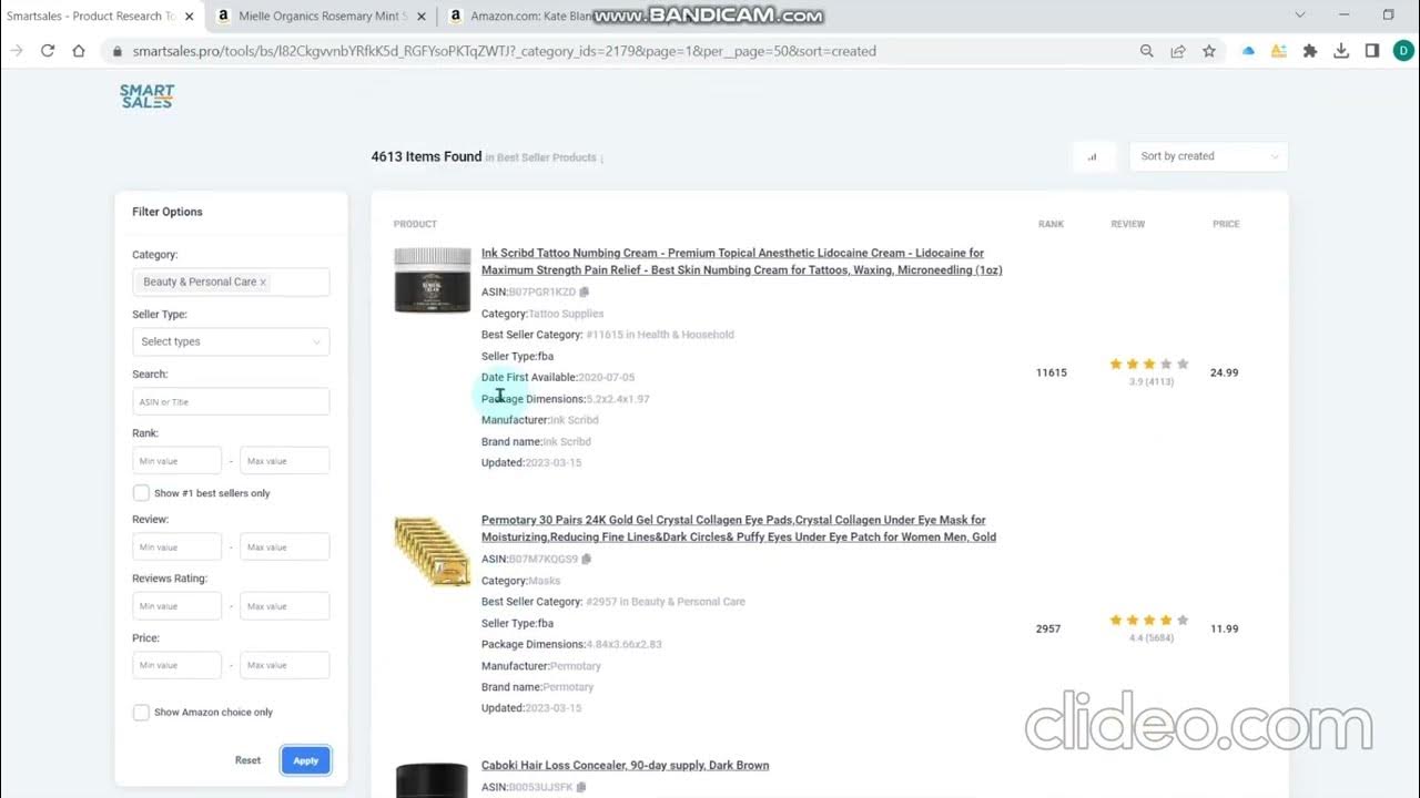 Amazon Product Hunting Tool Best Amazon Product Research SmartSales