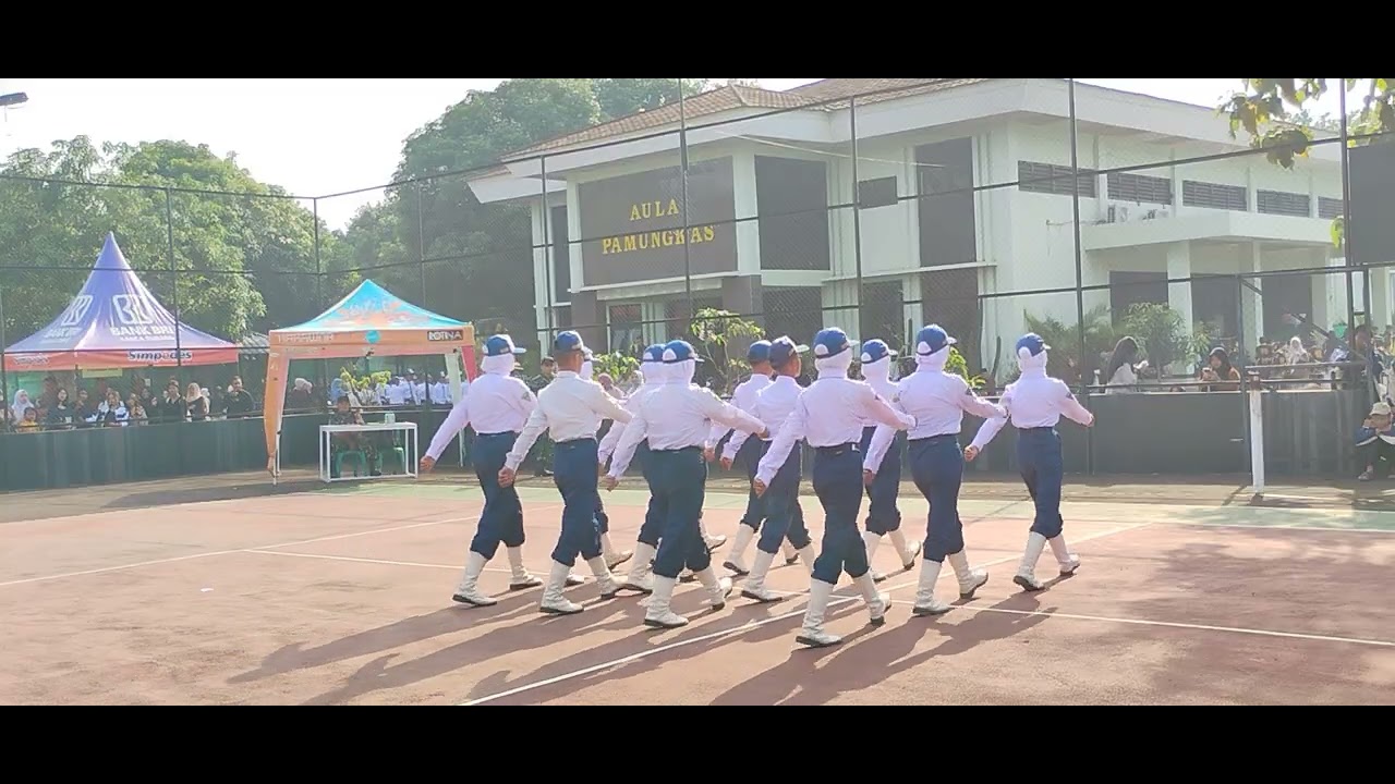 LKBB KODIM 0605 KABUPATEN SUBANG TINGKAT SMP/MTS HUT TNI KE 80 NO 4 SMPN 2 PAGADEN SUARA DANTON ABIS