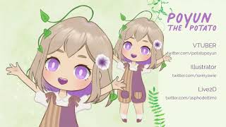 Live2D Showcase : Poyun [ Vtuber ]