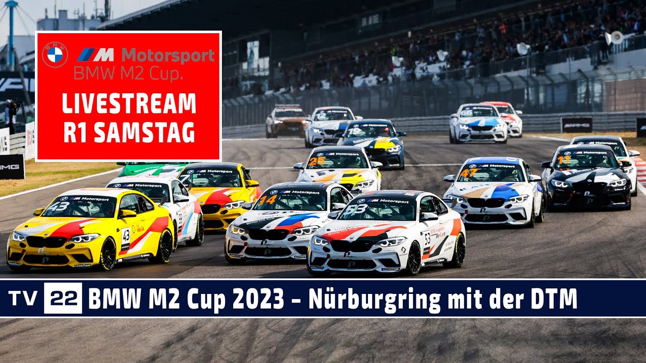 RE-LIVE Rennen 1 BMW M2 Cup am Nürburgring by BMW M Motorsport im Rahmenprogramm der DTM