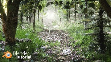 Create a Realistic Forest in 30 Minutes | Blender 2.8 Tutorial ||