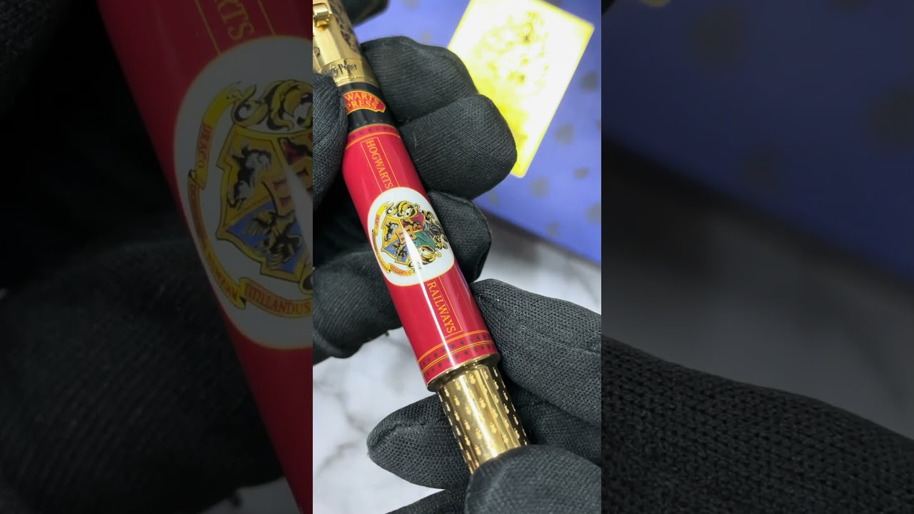 Unboxing: Harry Potter x MONTEGRAPPA Fountain Pen - Platform 9 3/4. Like & Subscribe.