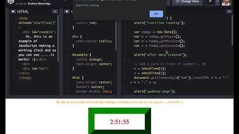 Example of why using alert() for debugging code is bad